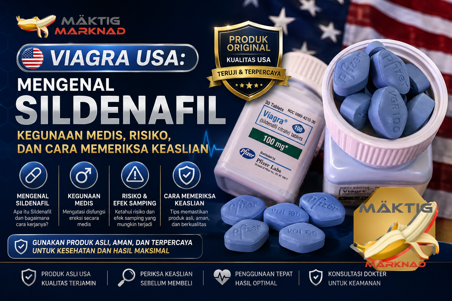Viagra USA Cara Memeriksa Keaslian