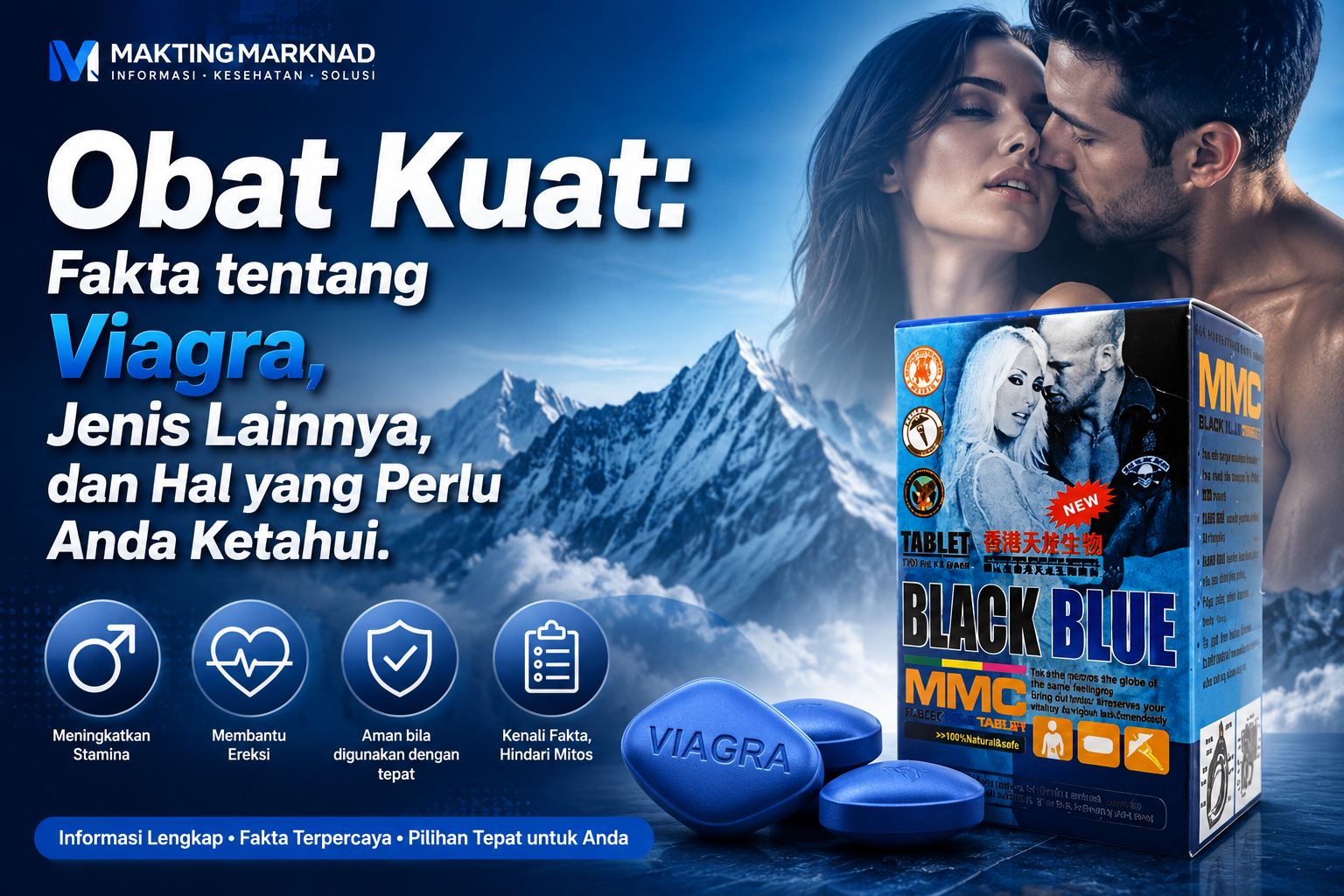 Obat Kuat: Fakta tentang Viagra, Jenis Lainnya, dan Hal yang Perlu Anda Ketahui
