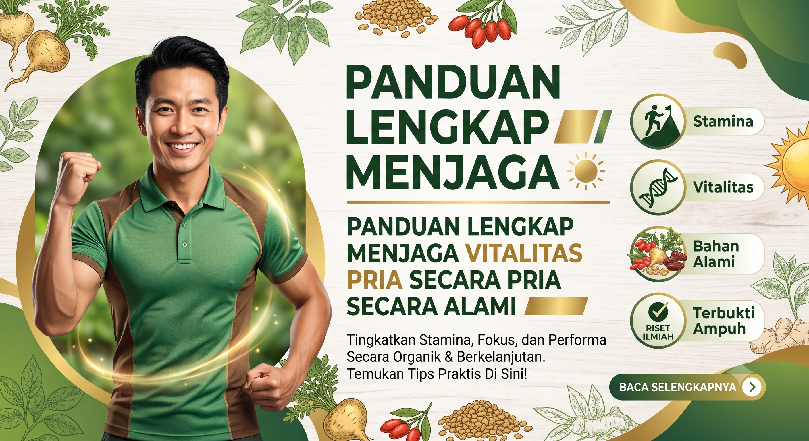 Panduan Lengkap Menjaga Vitalitas Pria Secara Alami