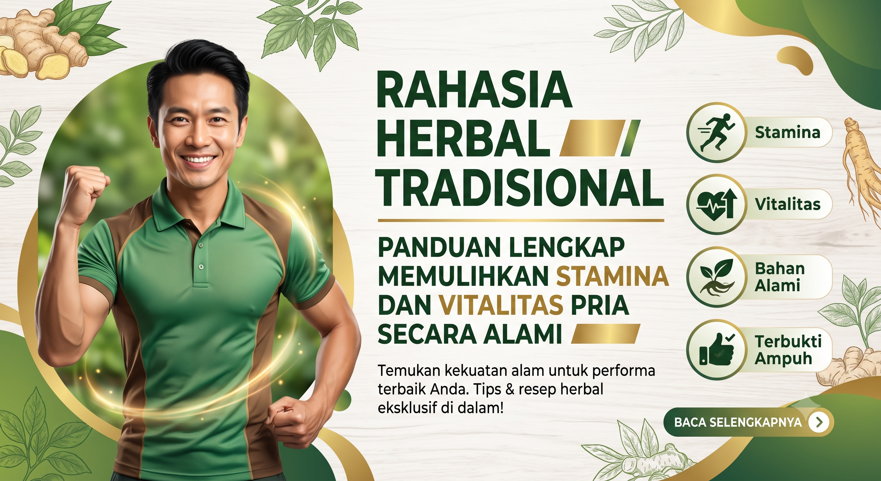 Rahasia Herbal Tradisional: Panduan Lengkap Memulihkan Stamina Secara Alami