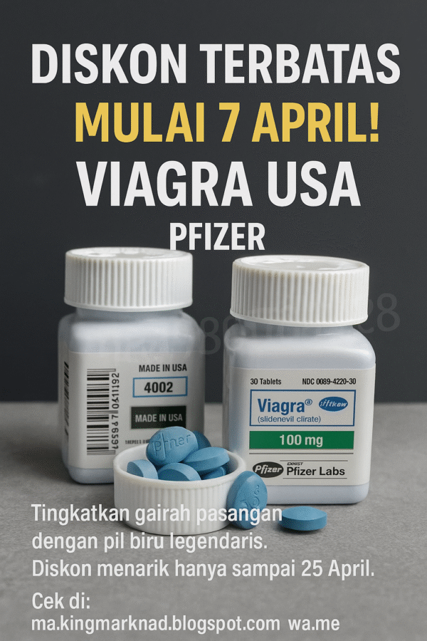 Suplemen Pria Pfizer USA – Vitamin Herbal Premium & Aman