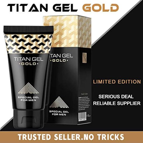 Titan Gel Gold Original - Gel Pembesar Alat Vital Pria